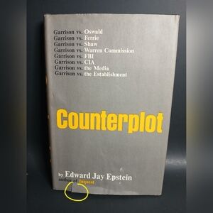 Vintage 1969 Counterplot hardback copy